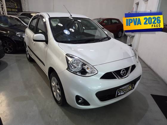 NISSAN MARCH 1.6 SV 16V FLEXSTART 4P MANUAL NISSAN MARCH 1.6 SV 16V FLEXSTART 4P MANUAL